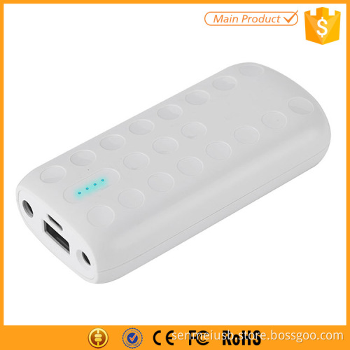 Blue Powerbank 18650 Unique Power Bank Review with Led Torch Flashlight